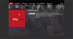 Desktop Screenshot of in-amor-films.com